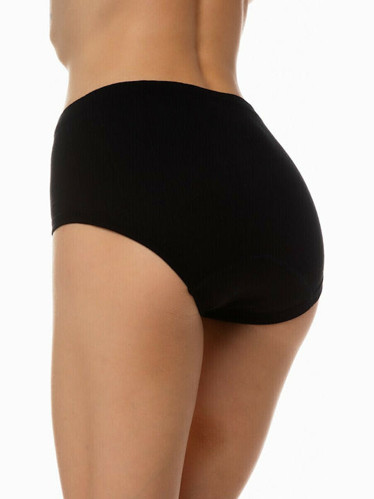High-waisted Women's Boxer Black
