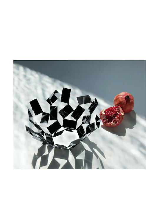 Alessi La Stanza Dello Scirocco Fruit Bowl Inox Silver 27.3x27.3x13cm