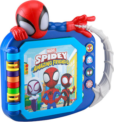 eKids Aktivitätsbuch Spiderman Spidey Amazing Friends Adventure Book mit Sounds für 36++ Monate