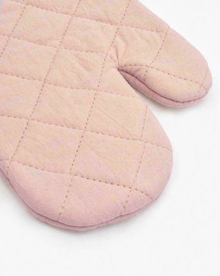 Pennie Luxury Oven Mitt Fabric Powder 1pcs