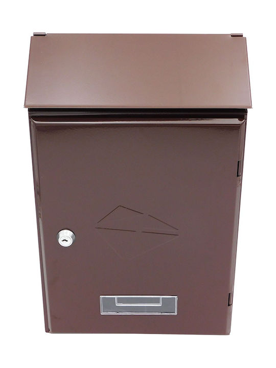 Arte TX0081A Außenbereich Briefkasten Metallisch 23x8.5x36cm Arte TX0081A Außenbereich Briefkasten Metallisch 23x8.5x36cm