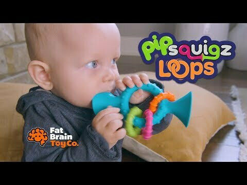 Fat Brain Toys Βρεφικό Παιχνίδι Pip Squigz Loops για 6+ Μηνών