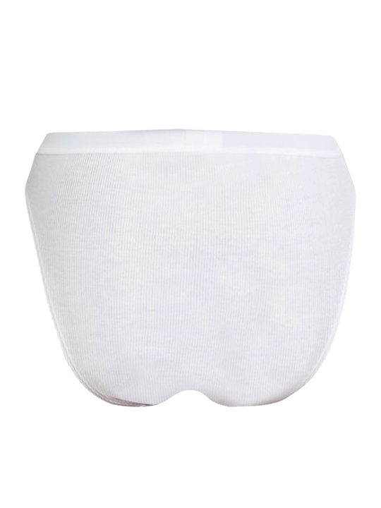 High-waisted Women's Slip White