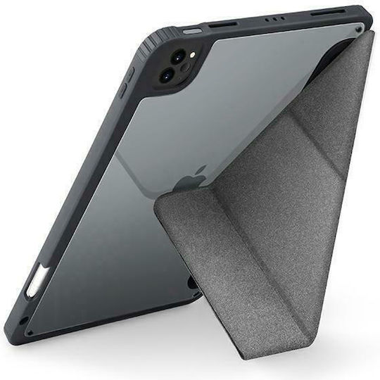 Uniq Moven Flip Cover Gri (iPad Pro 2021 11")