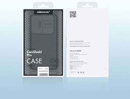 Nillkin CamShield Pro Umschlag Rückseite Kunststoff 0.2mm Schwarz (Galaxy S22 5G)