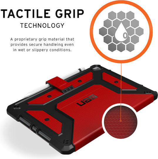 UAG Metropolis Flip Cover Durable Reη (iPad 2019/2020/2021 10.2'') 121916119393