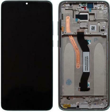 Mobile Phone Screen Replacement with Frame andTouch Mechanism for Redmi Note 8 Pro (White)