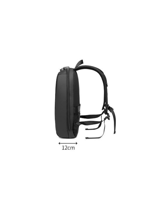 Ozuko Αδιάβροχη Τσάντα Πλάτης για Laptop 15.6" σε Μαύρο χρώμα 9497