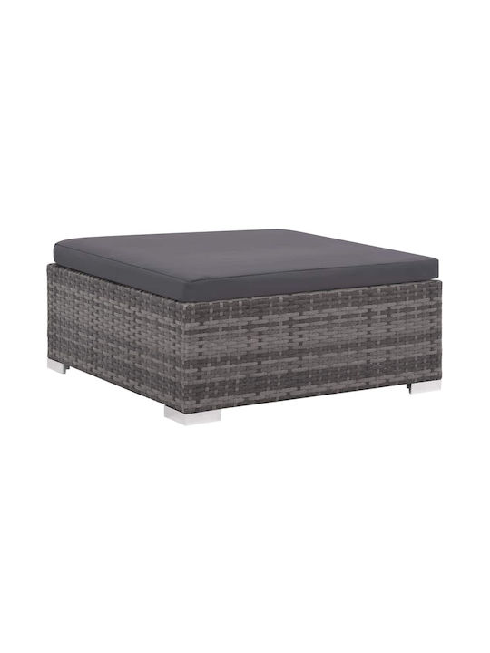 Canapea De Colț Pentru Exterior Din Rattan Cu Perne 70x70x54cm