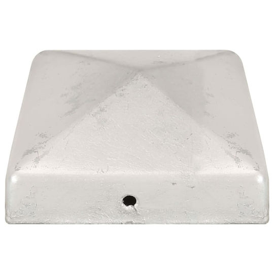 vidaXL Metal Cap for Garden Flooring Pyramid 8.1x8.1cm 6pcs