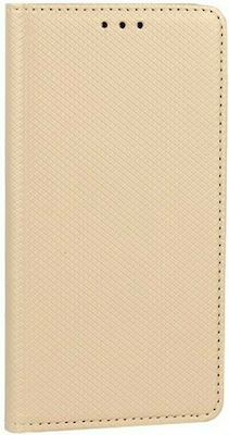 Senso Magnet Synthetic Leather Book Gold (Redmi Note 9S / 9 Pro / 9 Pro Max)