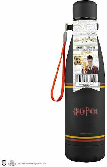 Cinereplicas Kids Water Bottle Thermos Harry Potter Aluminium Black 700ml