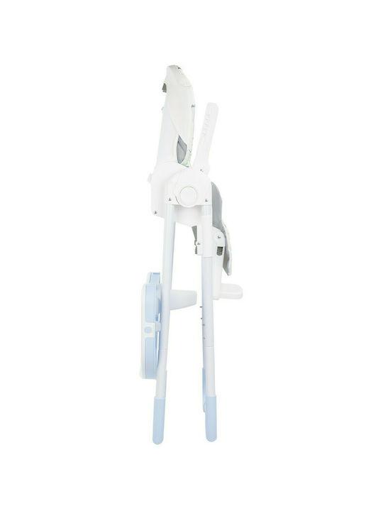 Kikka Boo Vitto Baby Highchair with Adjustable Height Blue Crocodile
