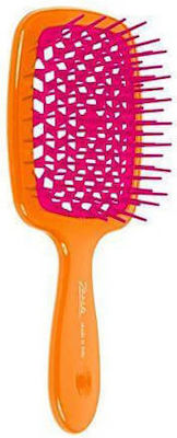 Janeke Superbrush Brush Hair Orange