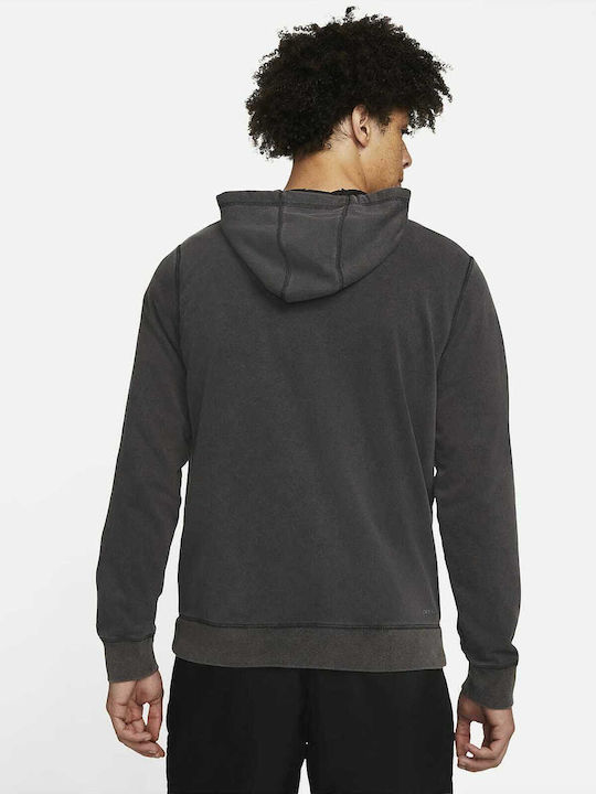 Dri-Fit Cardigan With Hood Gray