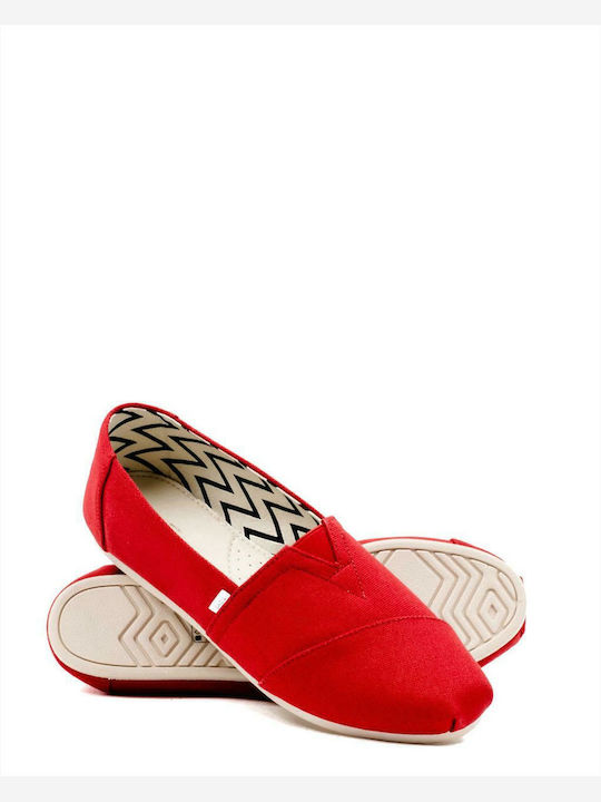 Alpargata Women's Fabric Espadrilles Red