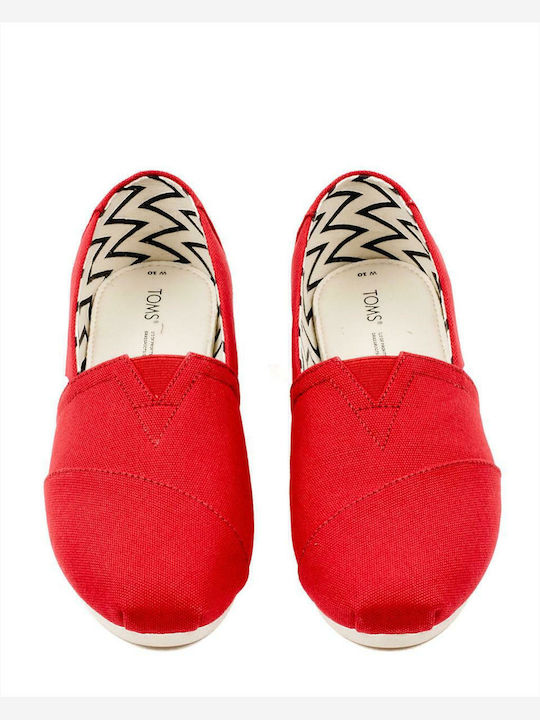 Alpargata Women's Fabric Espadrilles Red
