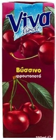 Viva Băutură din Fructe Suc Cireșe 250ml 1buc