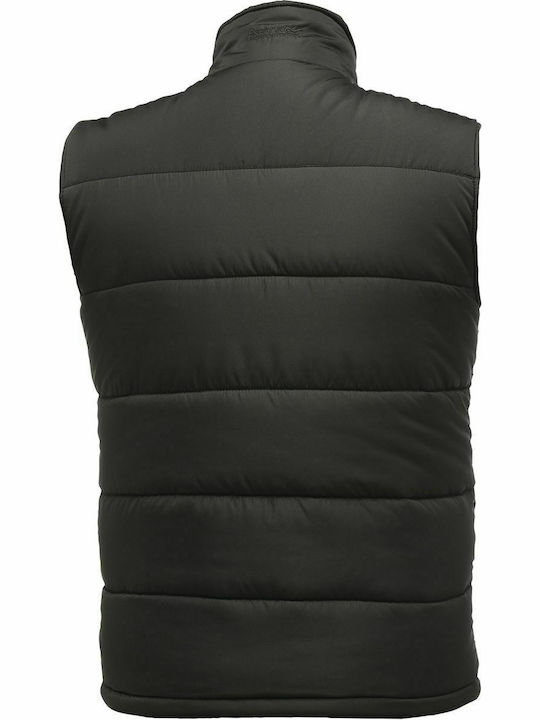 Men's Sleeveless Puffer Jacket Black