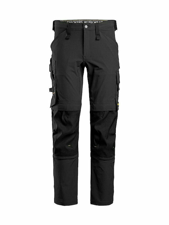 Snickers Workwear Παντελόνι Εργασίας Μαύρο