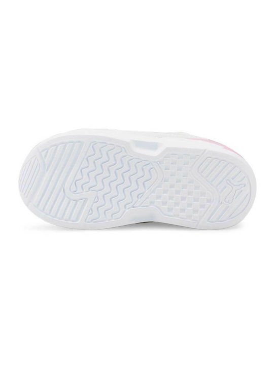 X- Ray Kids Sneakers with Scratch White