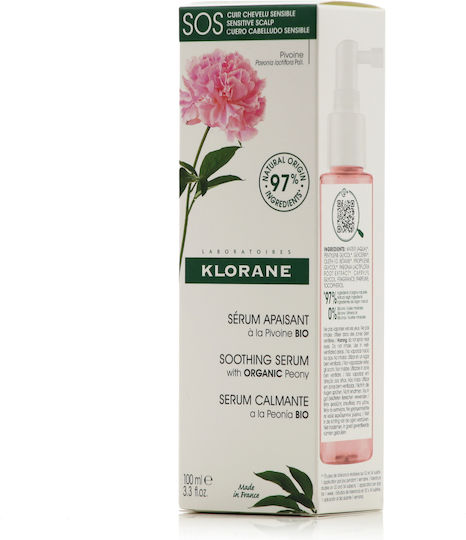 Klorane Soothing & Anti-Irritating SOS Scalp Serum for Strengthening 100ml
