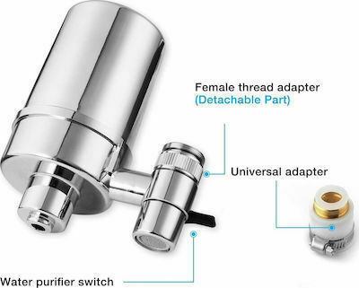 Eiger ZOO-1 Faucet Mount Water Filter Activated Carbon