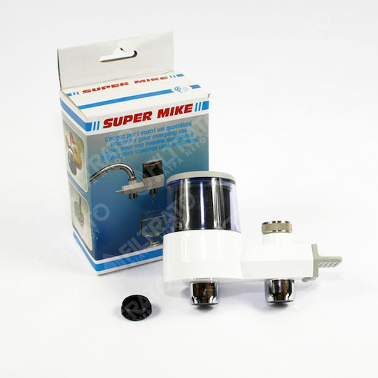 W.F Super Mike Faucet Mount Water Filter Compact Activated Carbon 5 μm