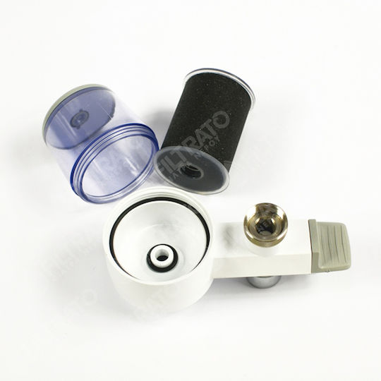 W.F Super Mike Faucet Mount Water Filter Compact Activated Carbon 5 μm