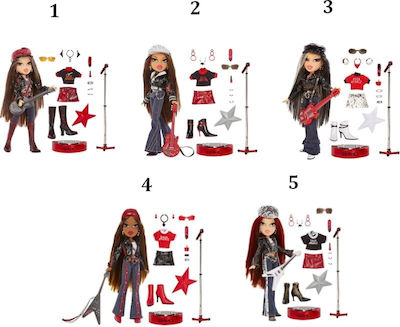 MGA Entertainment Bratz Rock Angelz Doll for 6++ Years 30cm. (Various Designs/Assortments of Designs) 1pc