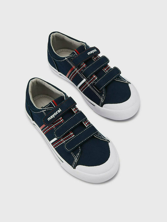 Mayoral Kinder-Sneaker mit Klettverschluss Blau