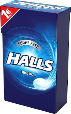 Halls Candies Original with Μέντα Flavour Sugar Free 28gr