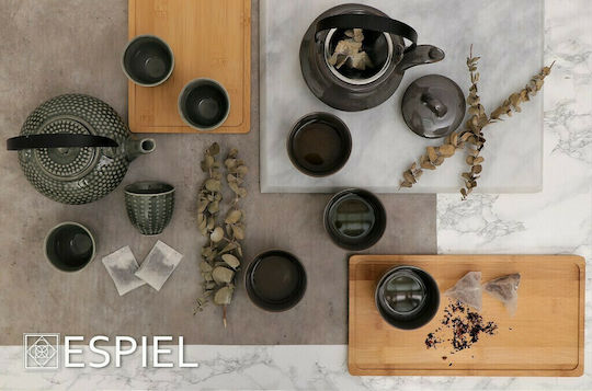 Espiel Σετ Τσαγιού με Φίλτρο Κεραμικό 600ml 5τμχ
