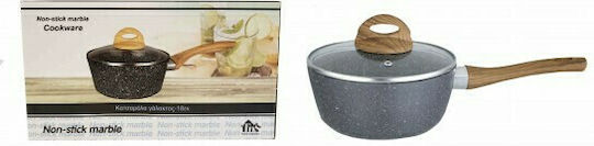TnS Marble Κατσαρολάκι Γάλακτος από Αλουμίνιο 18cm TnS Marble Κατσαρολάκι Γάλακτος από Αλουμίνιο 18cm