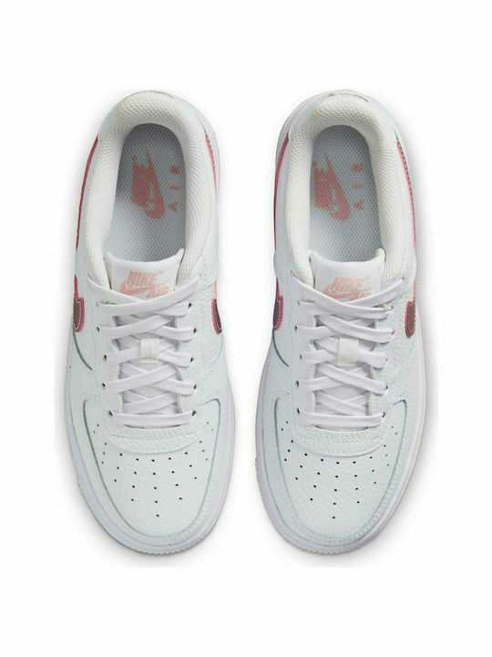 Nike Παιδικά Sneakers Air Force White / Pink Glaze