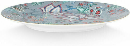 PiP Studio Flower Festival Πιατέλα Σερβιρίσματος από Πορσελάνη Light Blue με Διάμετρο 32εκ. PiP Studio Flower Festival Πιατέλα Σερβιρίσματος από Πορσελάνη Light Blue με Διάμετρο 32εκ.