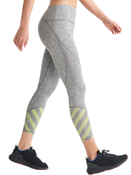 Women's Cropped Training Legging Gray