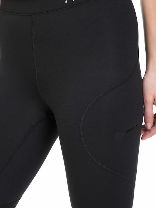 Dri-Fit Pro HyperWarm Laufen Frauen Lang Leggings Schwarz