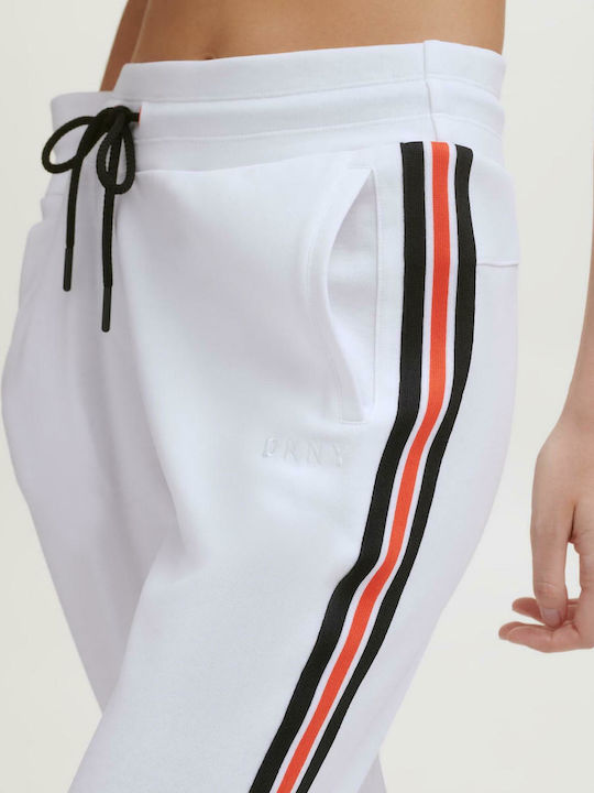 Pantaloni de Trening cu elastic Alb