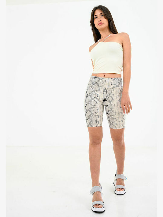 Women's Bike Legging Beige