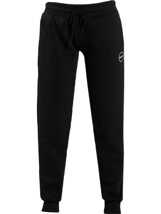 Pantalon Trening Dama Cu Elastic Negru