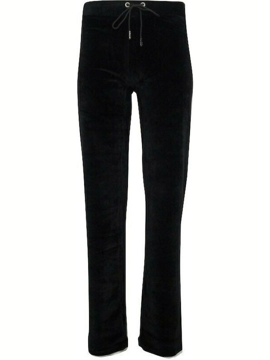 Sweatpants Velvet Black