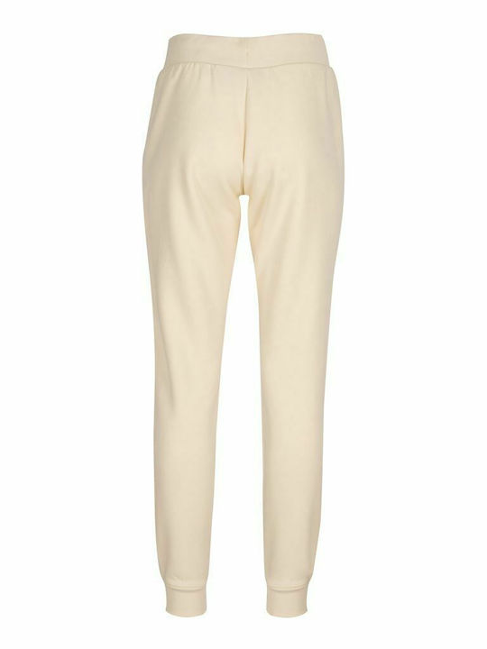Faria Pantaloni de Trening cu elastic Ice White