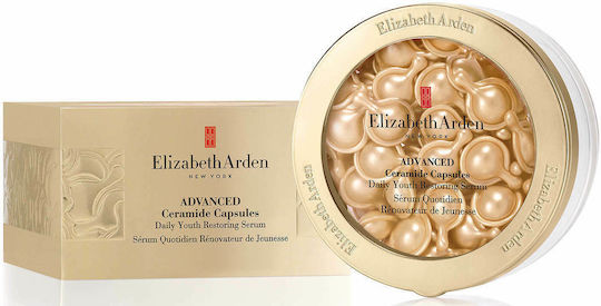 Elizabeth Arden Advanced Ceramide Capsules Daily Youth Restoring Moisturizing & Anti-aging Serum Face for Radiance & Firming 60pcs