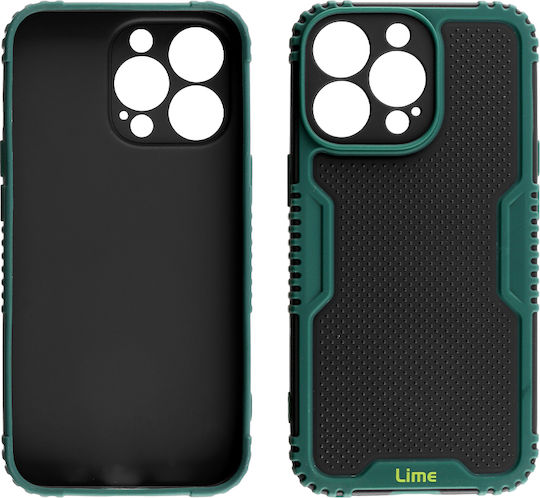 Lime Armadillo Camera Guard Back Cover Πλαστικό Πράσινο (iPhone 13 Pro Max)