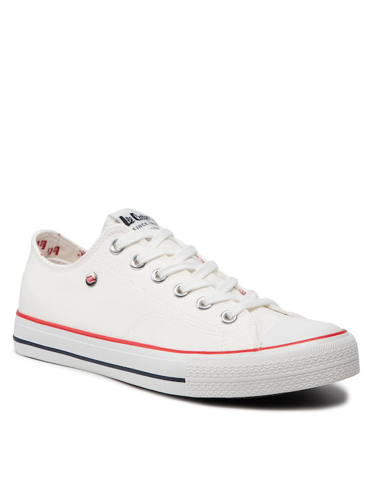 Lee Cooper Bărbați Sneakers Albe