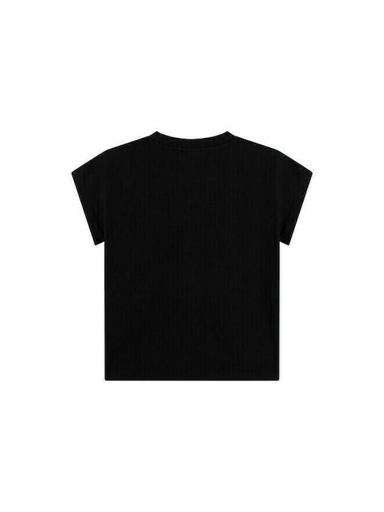 DKNY Tricou pentru copii Negru