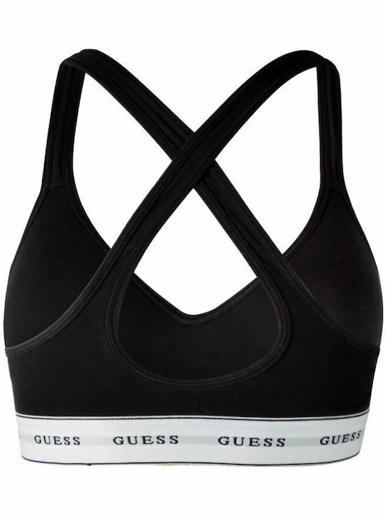 Carrie Women's Bra without Padding Black