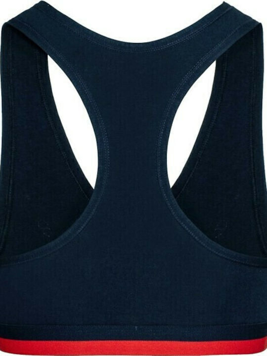 Women's Sports Bra without Padding Navy Blue