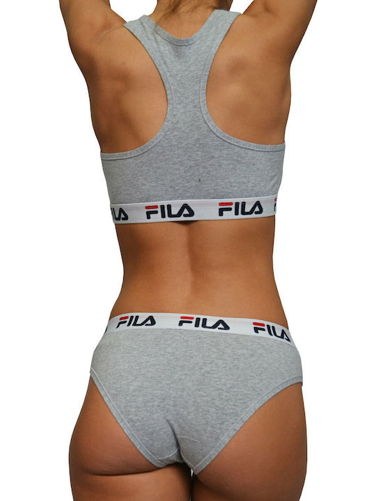 Women's Sports Bra without Padding Gray